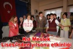 Kız Meslek Lisesi’nden yılsonu etkinliği