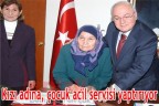 Kızı adına, çocuk acil servisi yaptırıyor