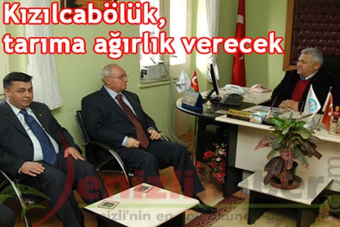 Kızılcabölük, tarıma ağırlık verecek