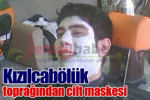 Kızılcabölük toprağından cilt maskesi