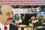 Kızılcabölüklü gençlerden ‘dumansız hava sahası’na destek