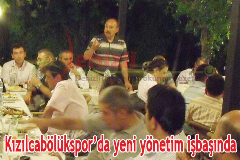 Kızılcabölükspor’da yeni yönetim işbaşında