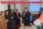 Kızılcabölük’te Alzheimer semineri