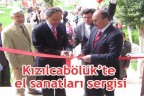 Kızılcabölük’te el sanatları sergisi