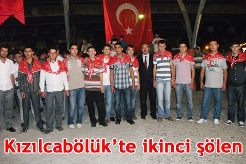 Kızılcabölük’te ikinci şölen