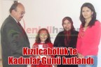 Kızılcabölük’te Kadınlar Günü kutlandı