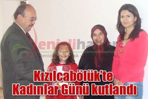 Kızılcabölük’te Kadınlar Günü kutlandı