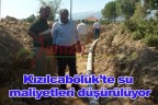 Kızılcabölük’te su maliyetleri düşürülüyor