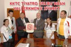 KKTC TİYATRO GRUBU’NDAN VALİ ERKMEN’E ZİYARET