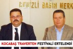KOCABAŞ TRAVERTEN FESTİVALİ ERTELENDİ
