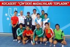 KOCASERT “ÇİN’DEKİ MADALYALARI TOPLADIK”