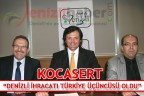 KOCASERT “DENİZLİ İHRACATI TÜRKİYE ÜÇÜNCÜSÜ OLDU”