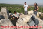 KOLONİ SANATÇILARI KIZILCABÖLÜK’TE