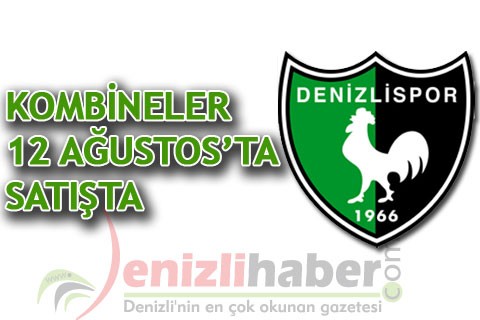 KOMBİNELER 12 AĞUSTOS’TA SATIŞTA