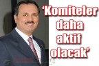 “Komiteler daha aktif olacak”
