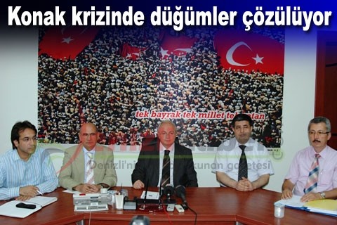 Konak krizinde düğümler çözülüyor