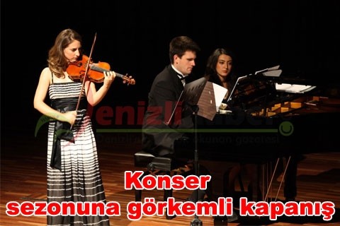 Konser sezonuna görkemli kapanış