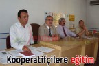 Kooperatifçilere eğitim
