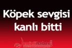 Köpek sevgisi kanlı bitti