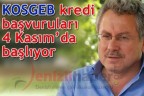 KOSGEB kredi başvuruları 4 Kasım’da başlıyor