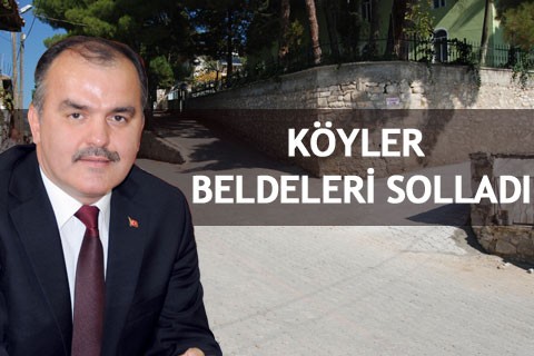 KÖYLER BELDELERİ SOLLADI