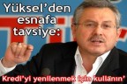 Kredi’yi yenilenmek için kullanın