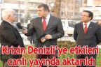 Krizi canlı yayında aktardılar