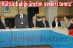 Kültür balığı üretim yerleri temiz