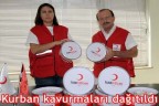 Kurban kavurmaları dağıtıldı