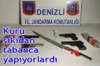 Kuru sıkıdan tabanca yapıyorlardı