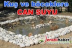 Kuş ve böceklere CAN SUYU