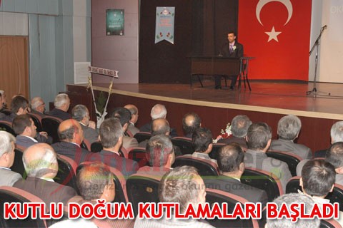 KUTLU DOĞUM KUTLAMALARI BAŞLADI