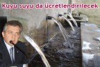 Kuyu suyu da ücretlendirilecek