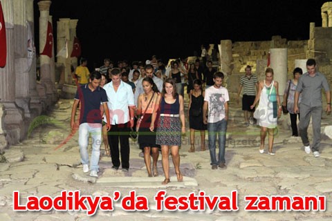 Laodikya’da festival zamanı