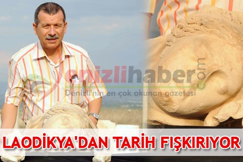 Laodikya’dan tarih fışkırıyor