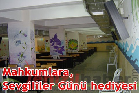 Mahkumlara, Sevgililer Günü hediyesi