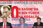 Meclis desteği artıyor