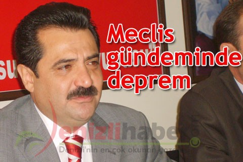 Meclis gündeminde deprem
