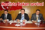 Mecliste bakan sevinci