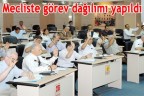 Mecliste görev dağılımı yapıldı