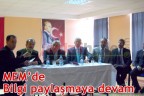 MEM’de Bilgi paylaşmaya devam