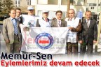 Memur-Sen “Eylemlerimiz devam edecek”