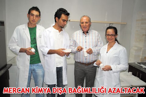 MERCAN KİMYA DIŞA BAĞIMLILIĞI AZALTACAK