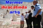 Mermer ihracatında artış