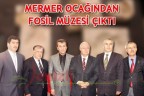 MERMER OCAĞINDAN FOSİL MÜZESİ ÇIKTI
