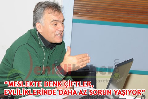 MESLEKTE DENK ÇİFTLER EVLİLİKLERİNDE DAHA AZ SORUN YAŞIYOR