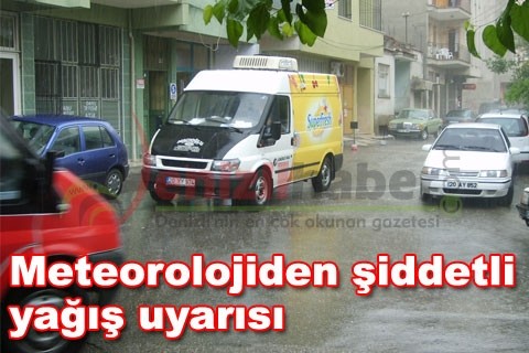 Meteorolojiden şiddetli yağış uyarısı