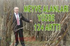 MEYVE ALANLARI YÜZDE 124 ARTTI