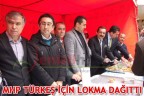 MHP TÜRKEŞ İÇİN LOKMA DAĞITTI