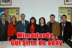 Mimarlarda Gül Şirin de aday